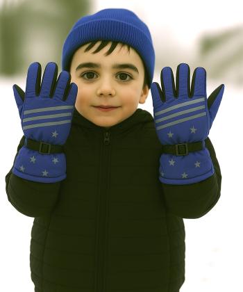 دستكش برف بچگانه بالون كد GL23